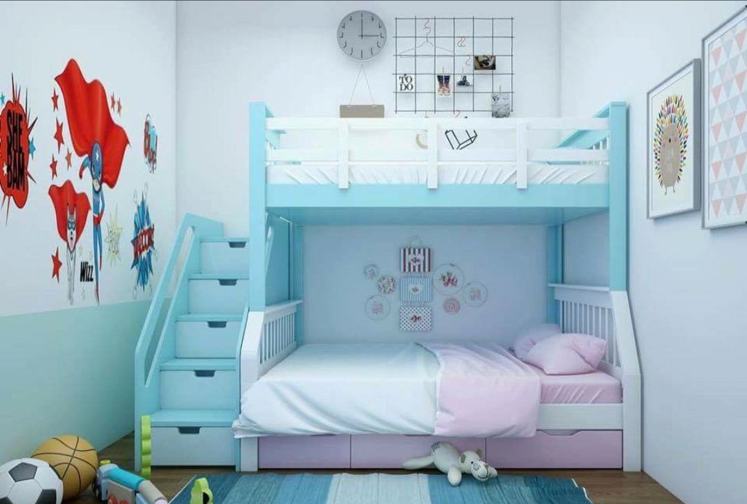 Giường tầng chất lượng cho bé