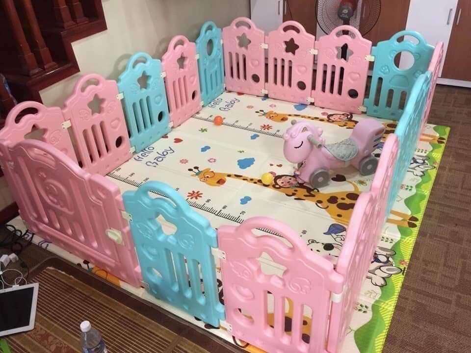 cũi em bé quây cũi nhựa cho bé
