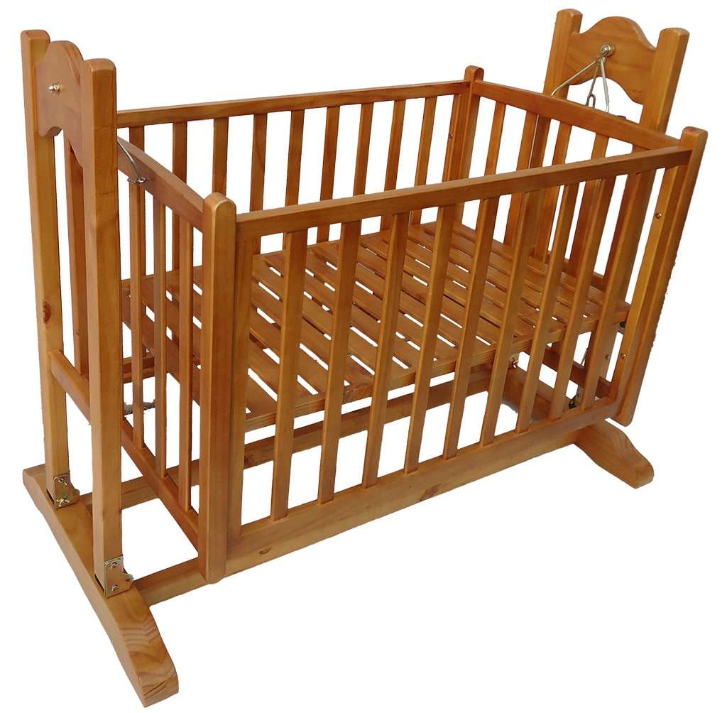 nôi gỗ cho bé Nôi gỗ cho bé từ gỗ sồi